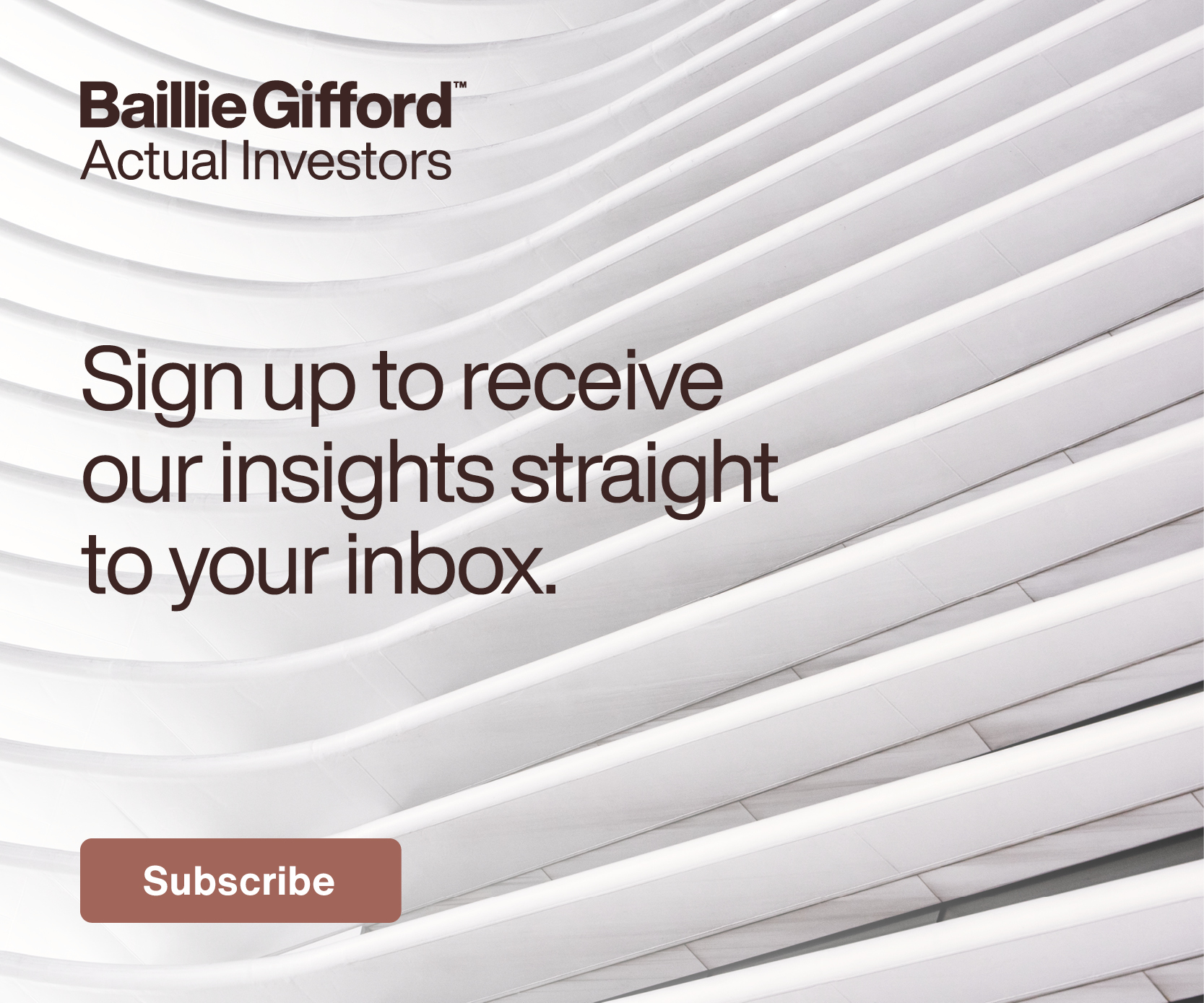 Sign up to receive our insights straight to your inbox