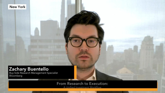 From Research to Execution: A Unified Investment Workflow